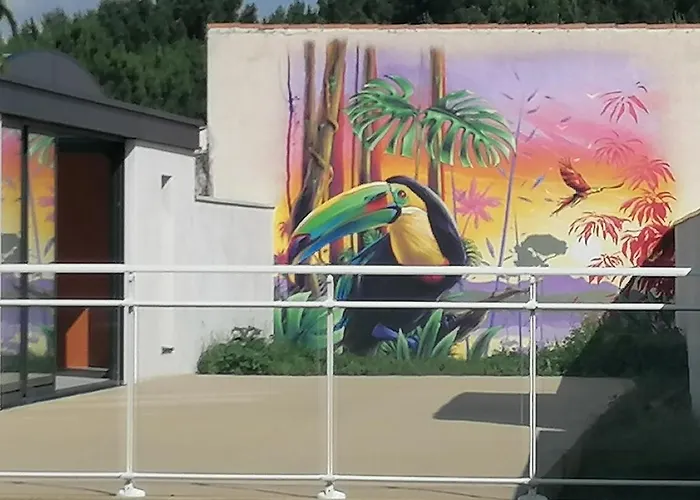 Le Commodore Maison Avec Piscine/Parking/Wifi/Plages 5Kms