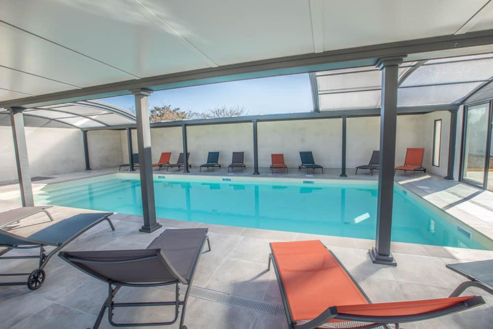 Le Commodore Maison Avec Piscine/parking/wifi/plages 5kms